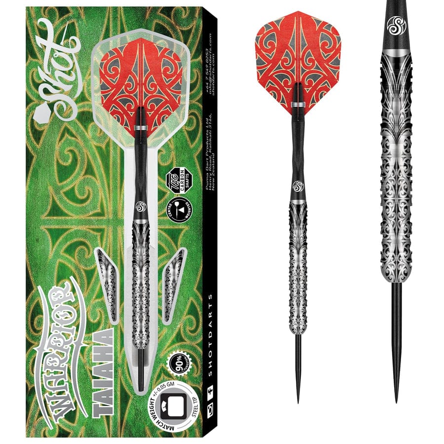 Darts - Shot - Warrior Darts - Steel Tip - Taiaha - 26g
