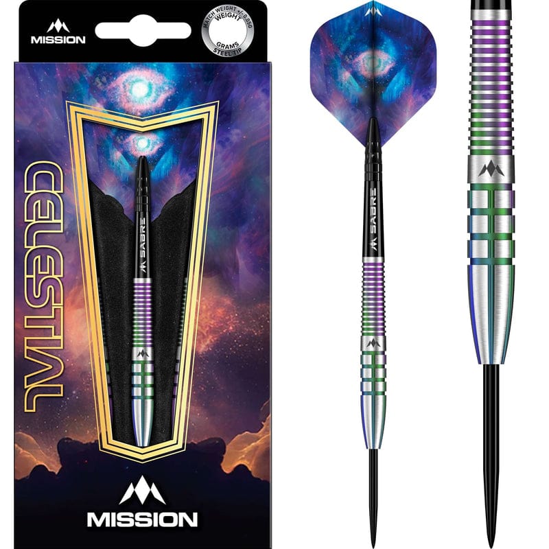 Darts - Mission - Celestial Darts - Coral PVD
