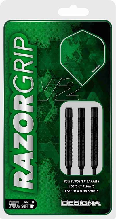 Darts - Designa - Razor Grip V2 - M4 - 22g