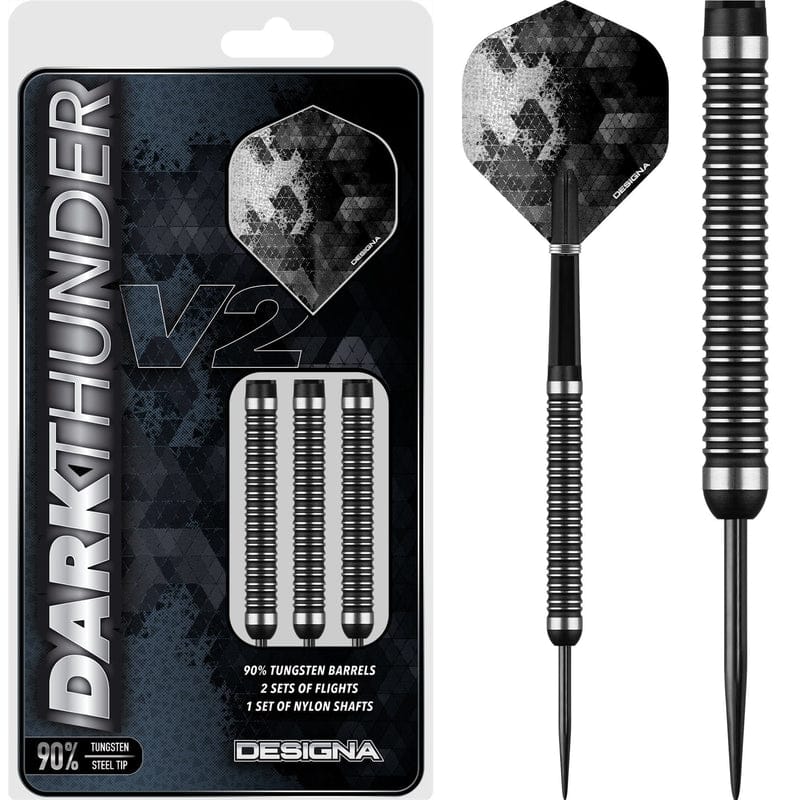 Darts - Designa - Dark Thunder V2 - Black