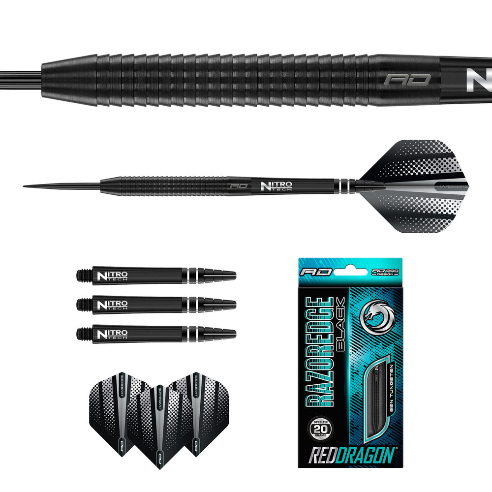 Darts - Red Dragon - Razor Edge Black