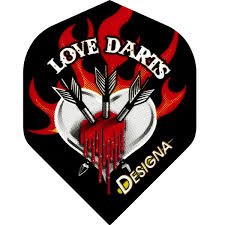 Flights - Designa - Flights Std - Love Darts