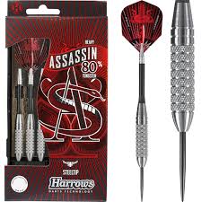 Darts - Harrows - Assassin Darts - Heavy - Knurled - 38g