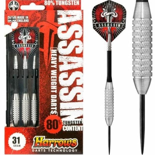 Darts - Harrows - Assassin Darts - Heavy - Ringed - 31g