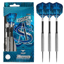 Darts - Harrows - Assassin Darts - Std - Knurled - 25g