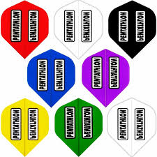 Flights - Pentathlon - Colours - Extra Strong - Clear Window - Std