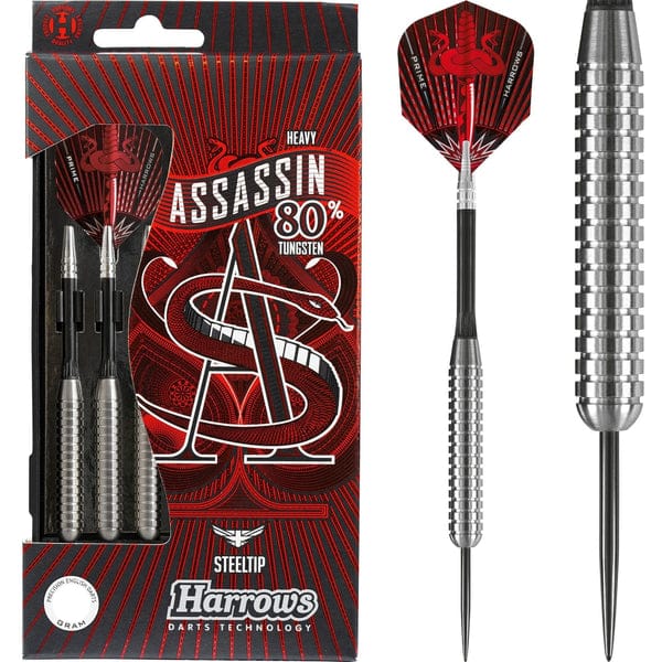 Darts - Harrows - Assassin Darts - Heavy - Ringed - 32g