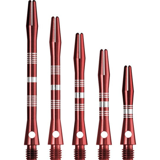 Shafts - Designa - Stems - Aluminium - Multiline - Regrooved - Red