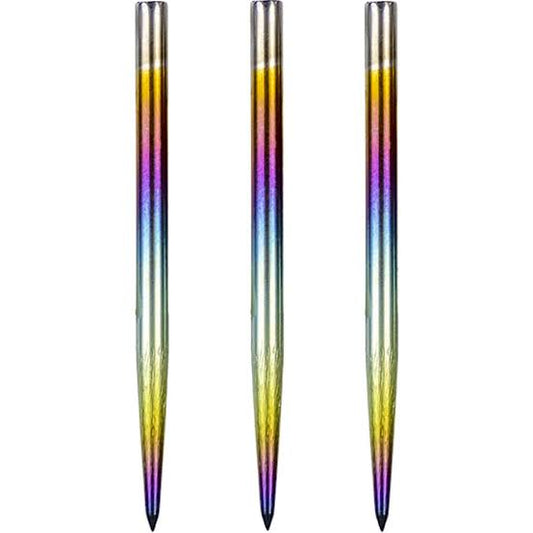 Dart Points - Bulls - Spare Points - Smooth - Rainbow - 38mm