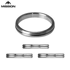 Accessories - Mission - S-Lock Rings - Titanium Rings - 3Pack - Silver