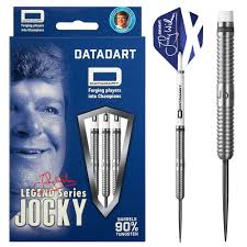 Darts - Datadarts - Steel Tip - Jocky Wilson - Shark Grip - 26g