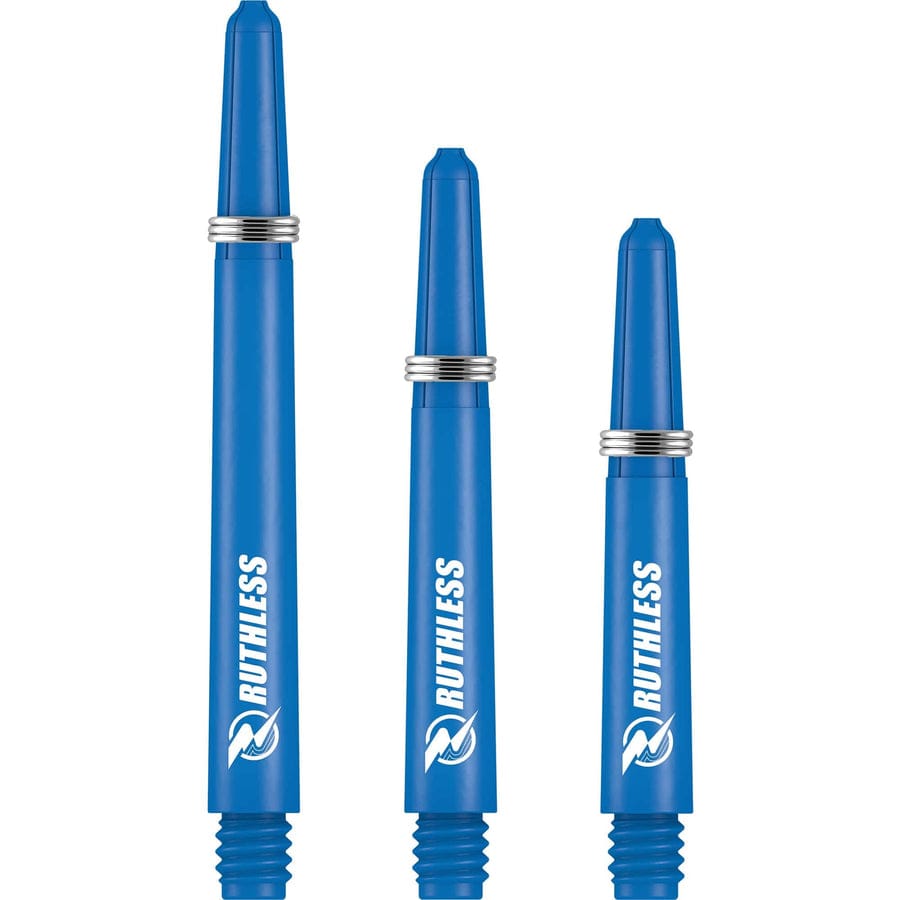 Shafts -Ruthless Deflectagrip Plus Dart Shaft - Stems - Blue