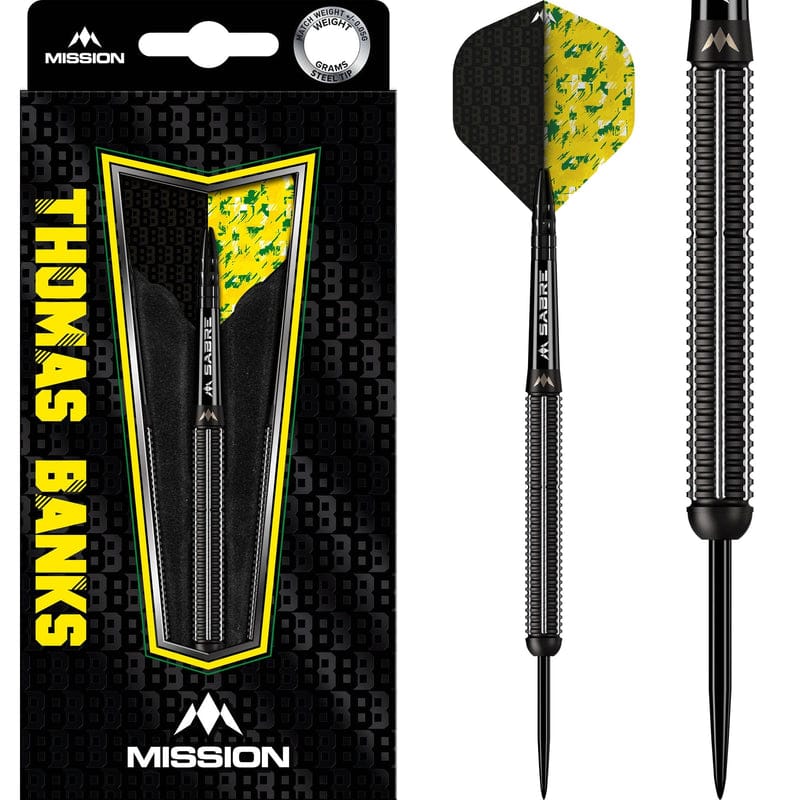 Darts - Mission - Thomas Banks Darts  - Black PVD