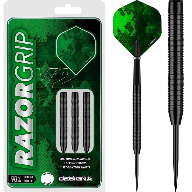 Darts - Designa - Razor Grip V2 - M5 - Black
