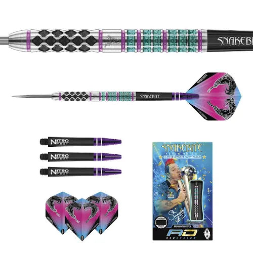 Darts - Red Dragon -Peter Wright SUPA-VENOM